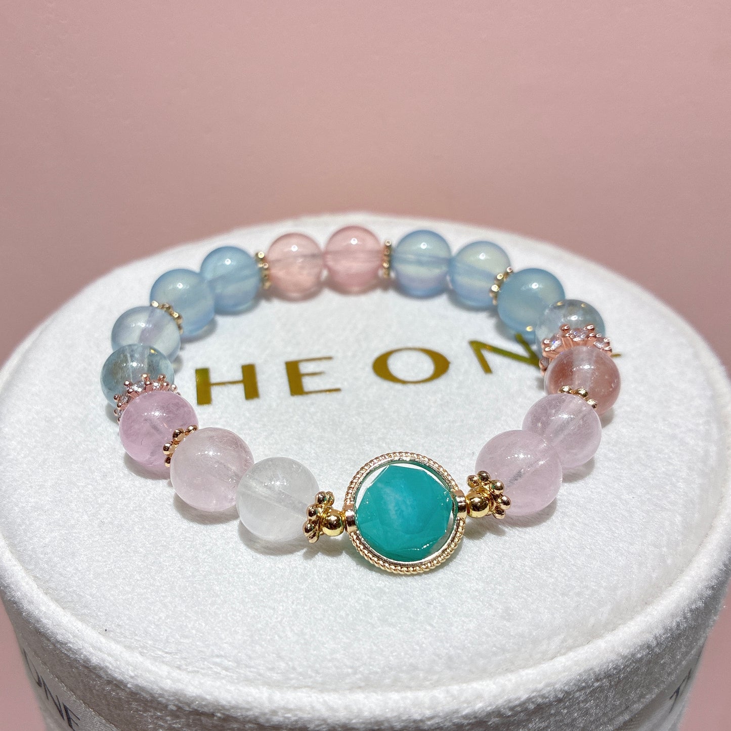 精品*冰種摩根石 x 天河石