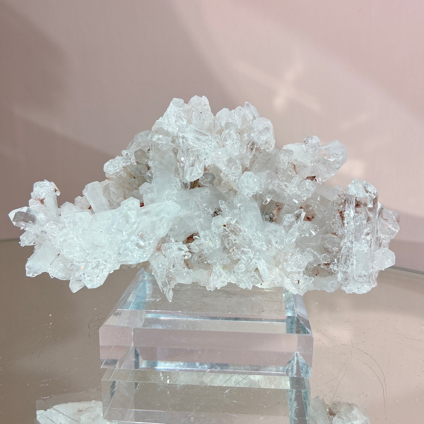 頂級* 粉列姆利亞晶簇