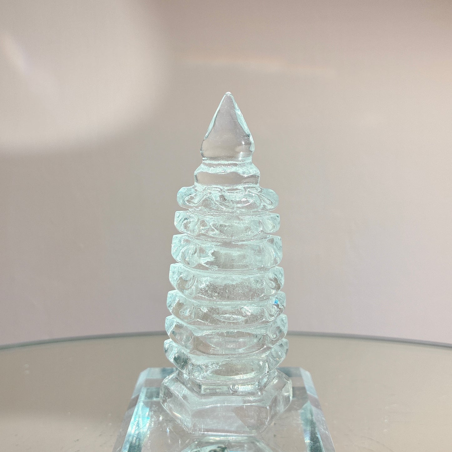 白水晶七層文昌塔