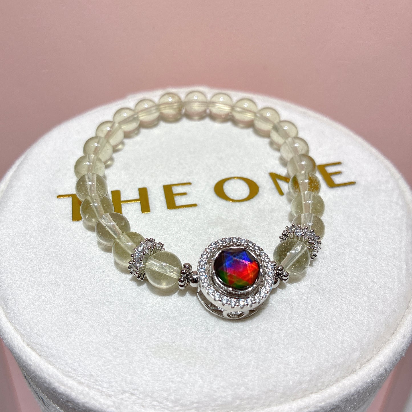 頂級*黃金隕石 x 斑彩石