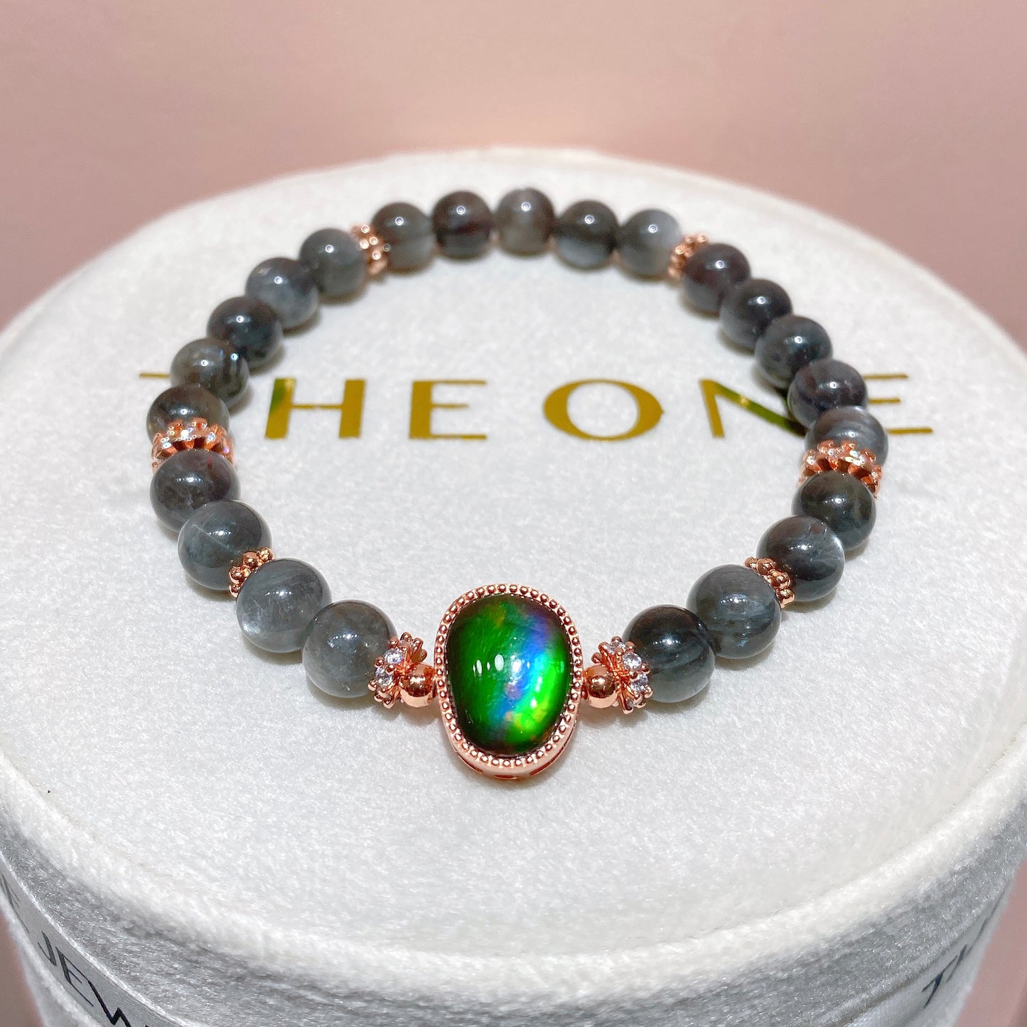 精品*黑星輝骨幹 x 斑彩石