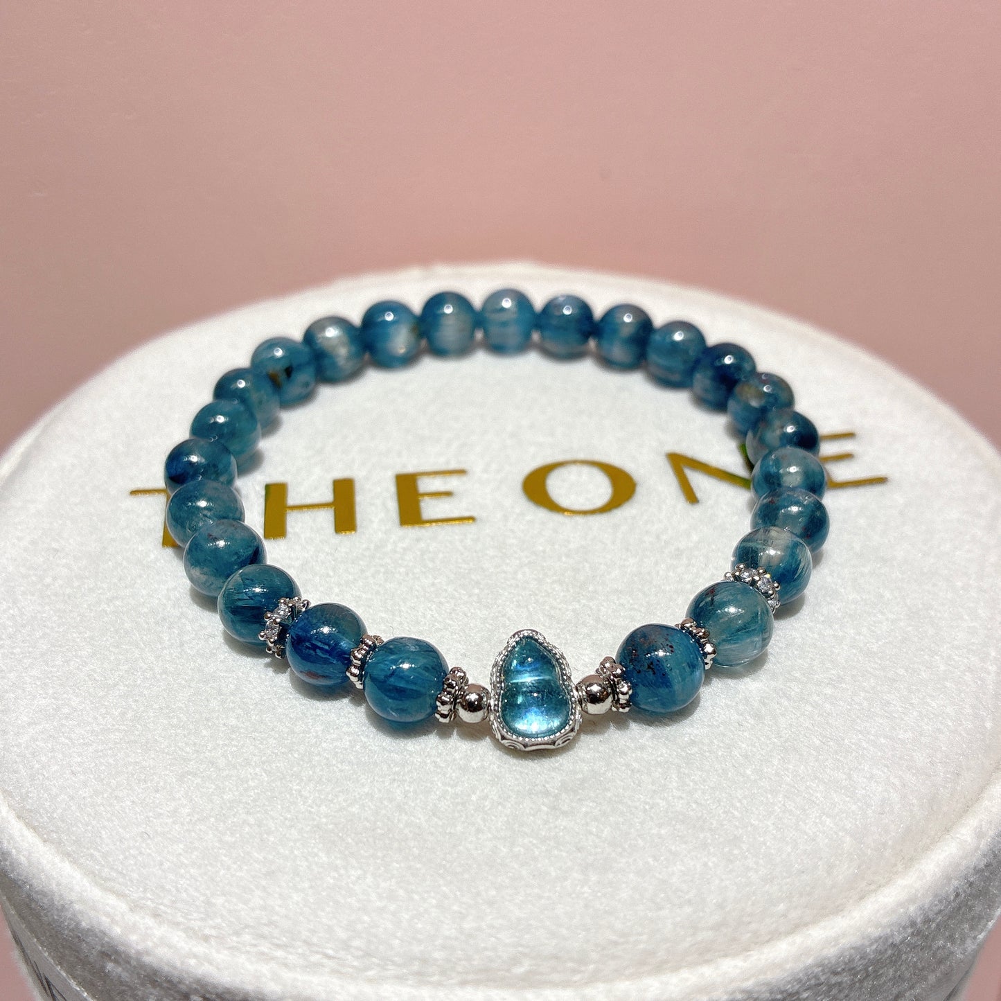 藍晶石共生赤鐵礦 x 海藍寶葫蘆