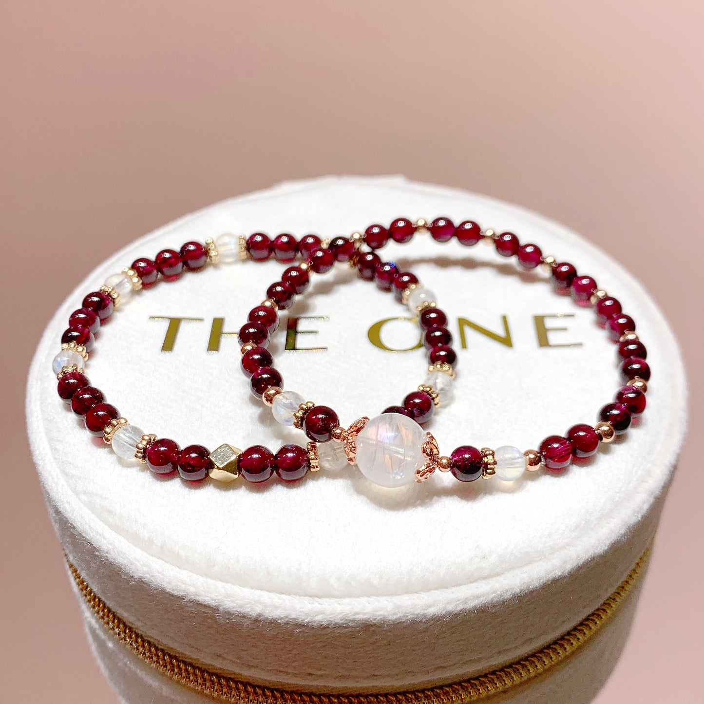 Boutique*Purple Teeth Black Double Circle