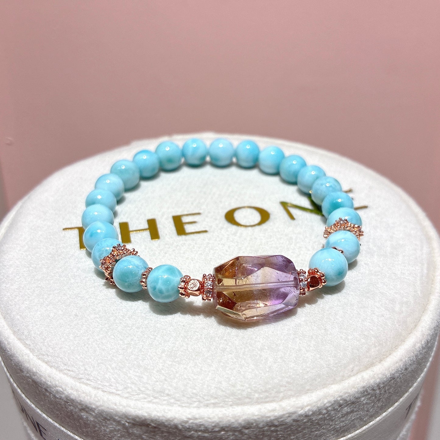 精品*拉利瑪 x 紫黃晶