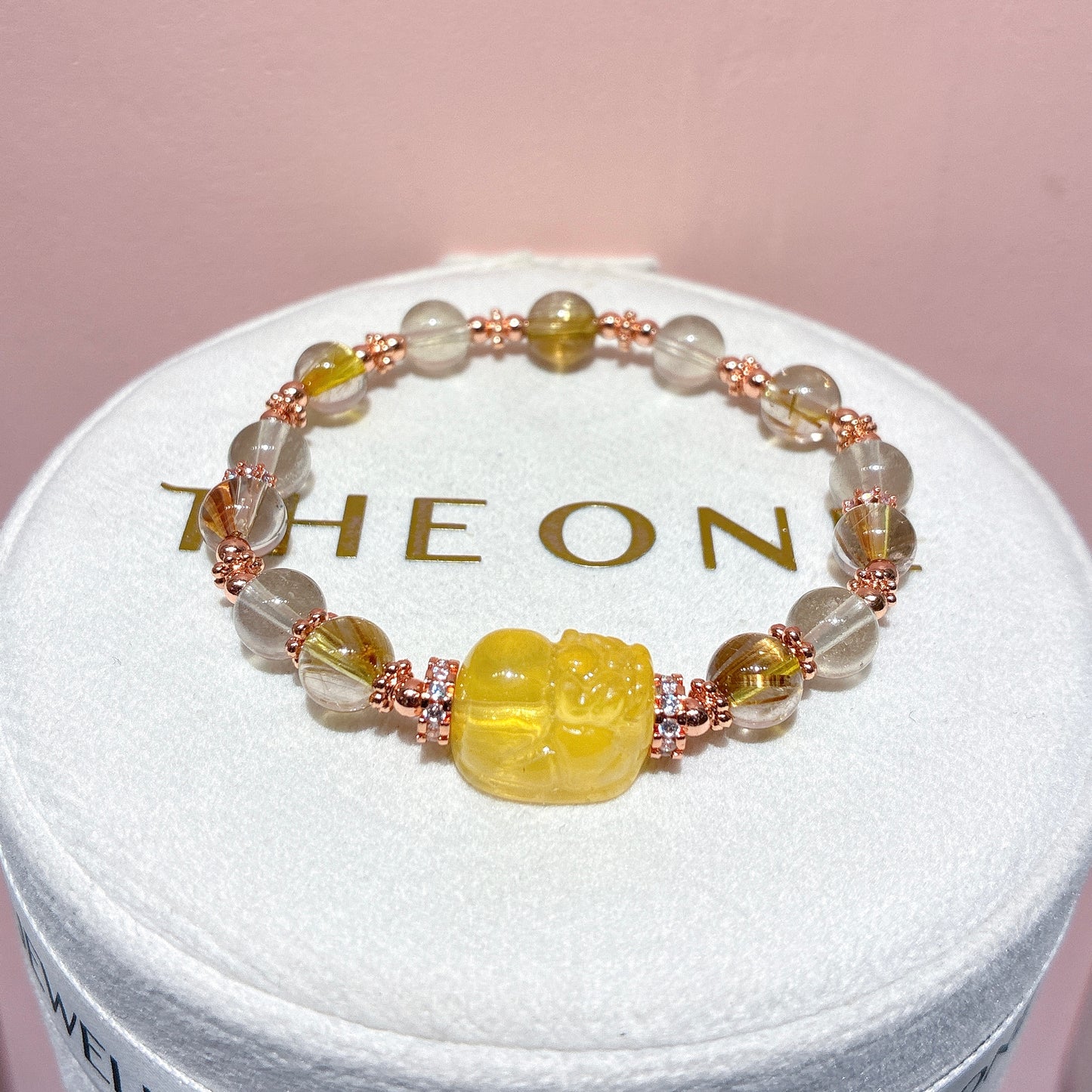 精品*金鈦晶 x 螢石貔貅