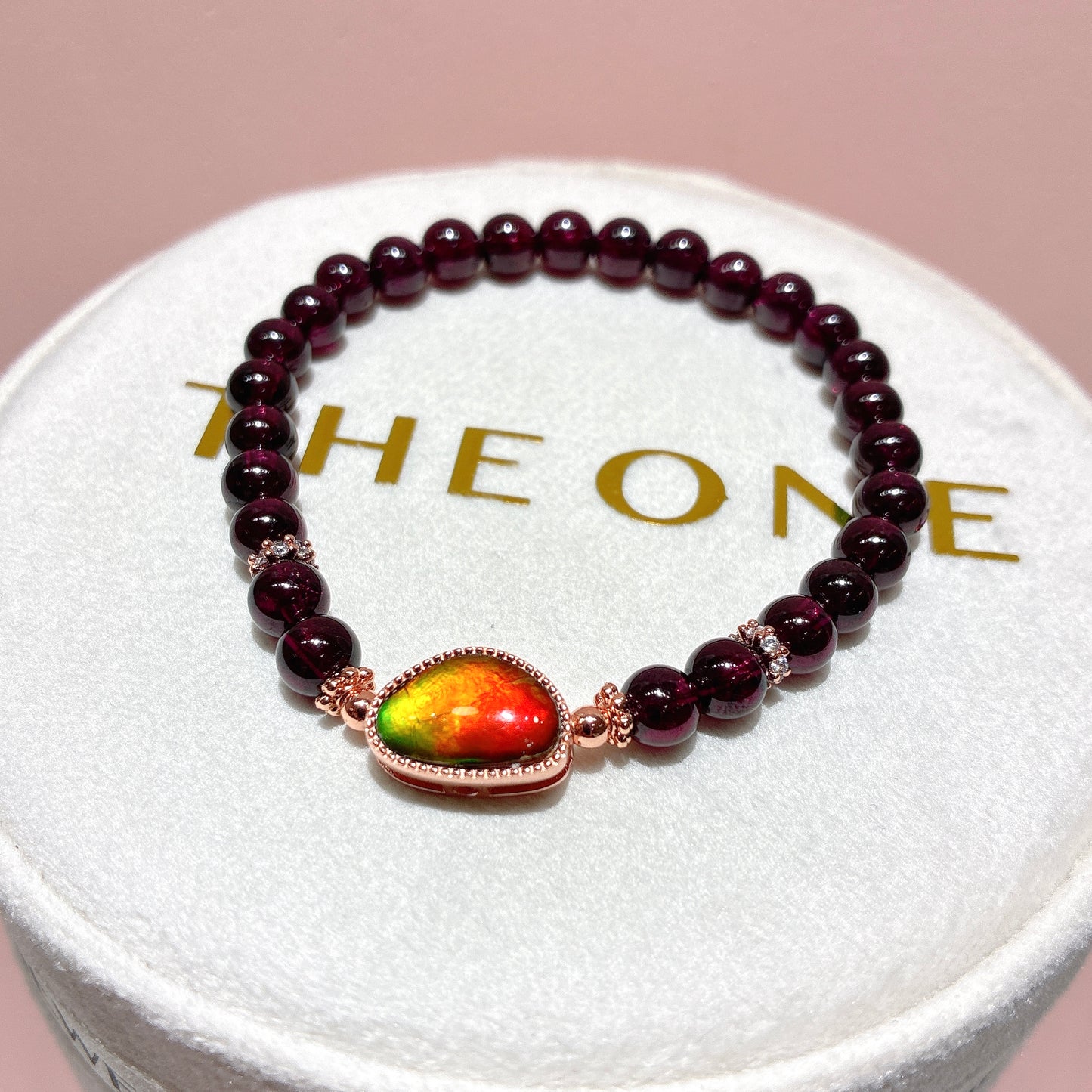 精品*紫牙烏 x 斑彩石