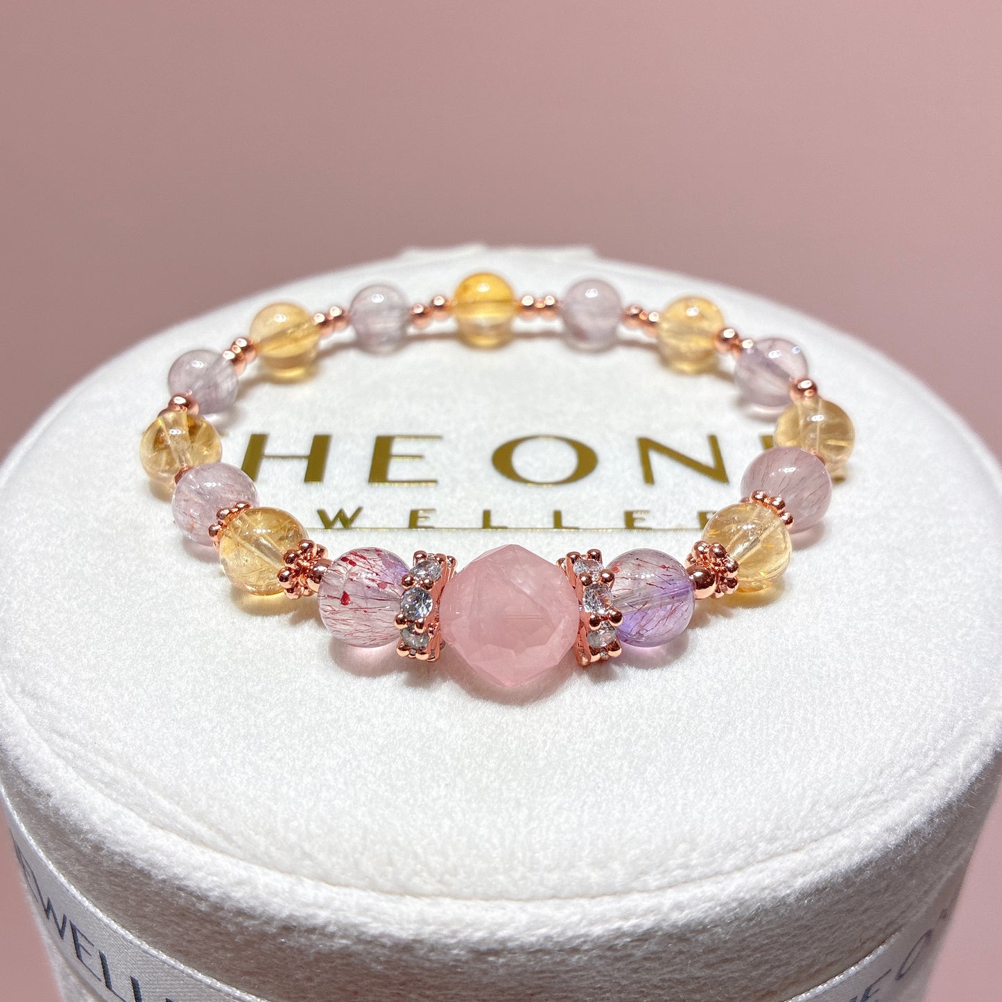 精品*黃水晶 x 紫超七