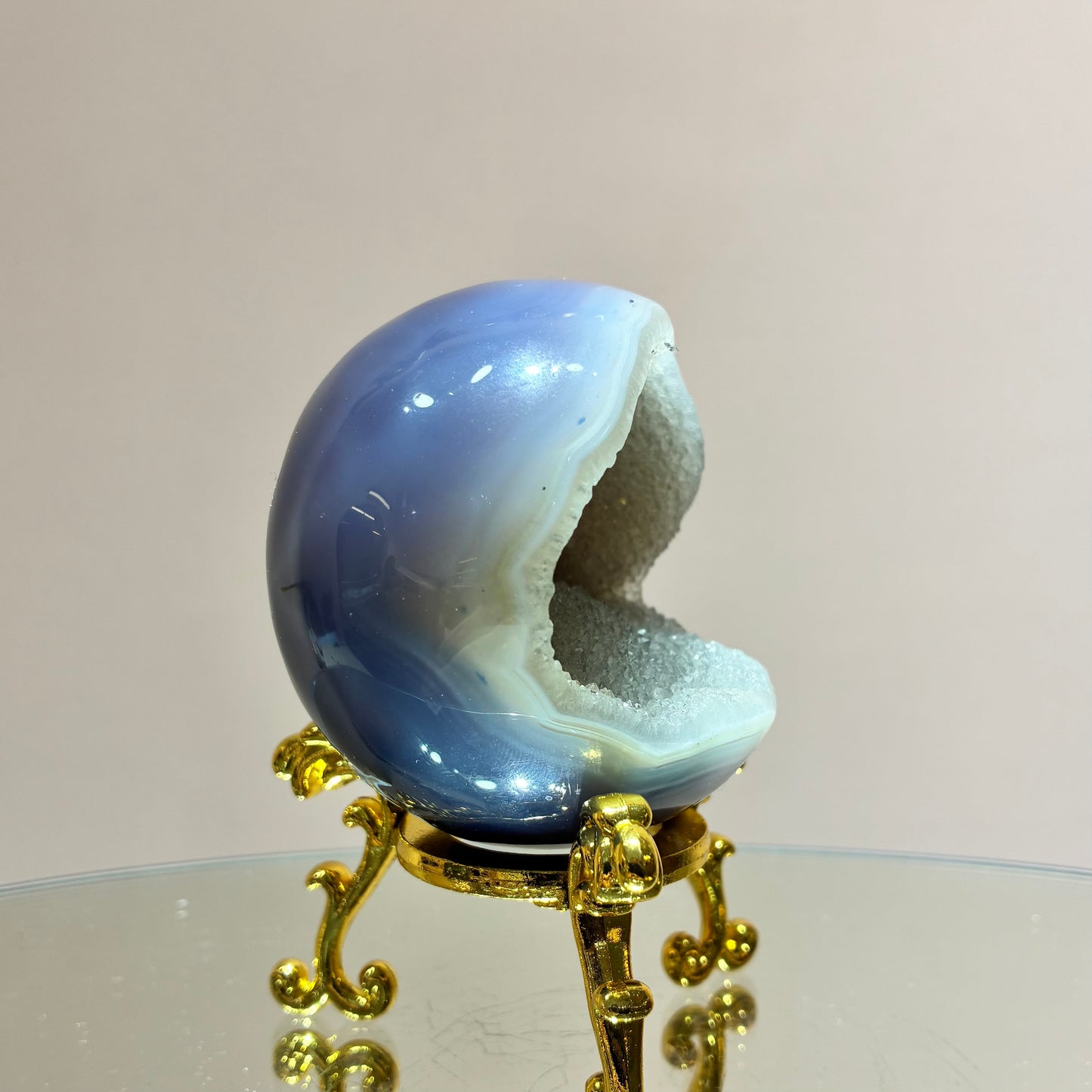 笑口瑪瑙球69mm