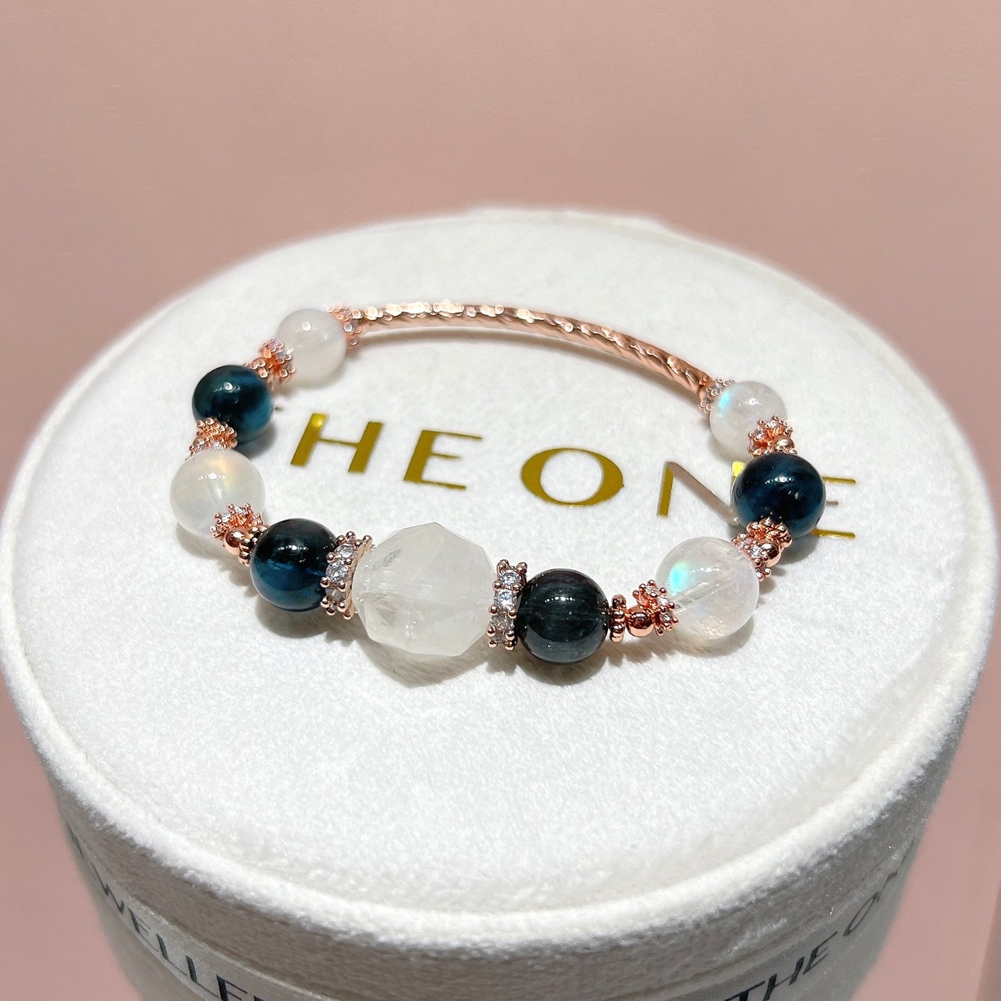 精品*馬島月亮石 x 魔鬼海藍寶