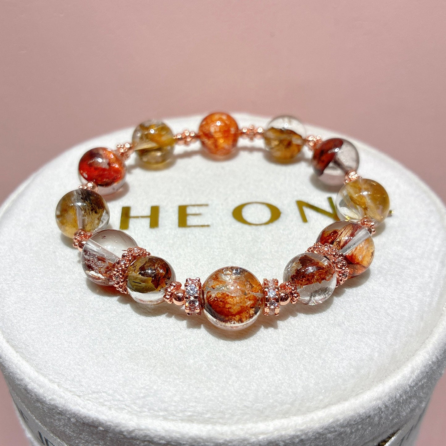 頂級*紅泥骸骨閃靈鑽