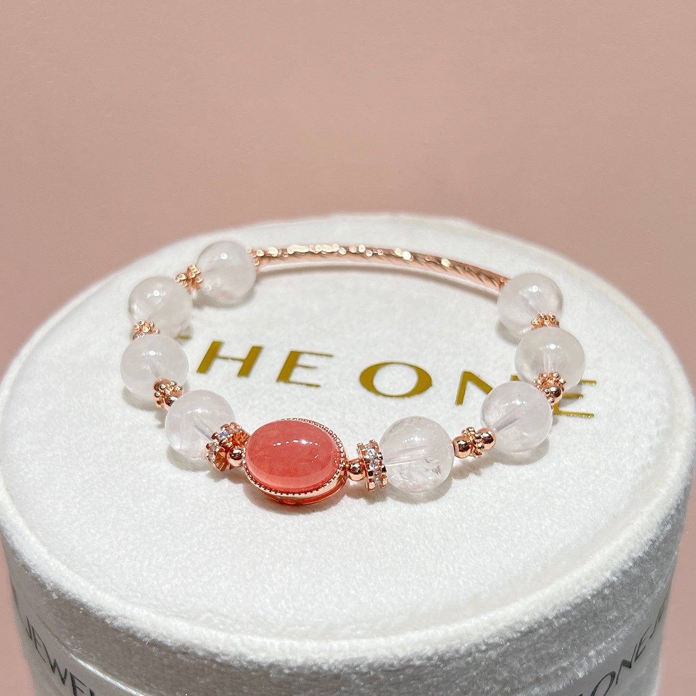 精品*白幽靈 x 紅紋石