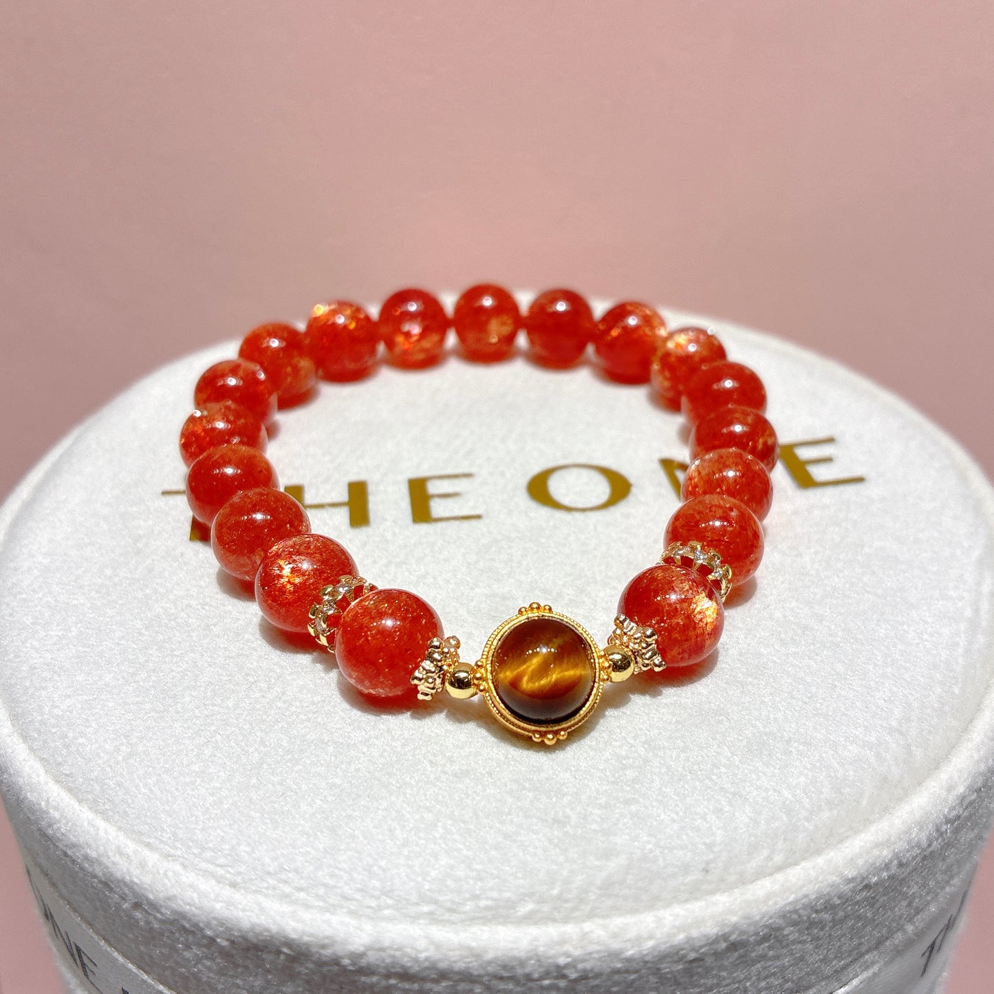 頂級*金草莓太陽石 x 黃虎眼