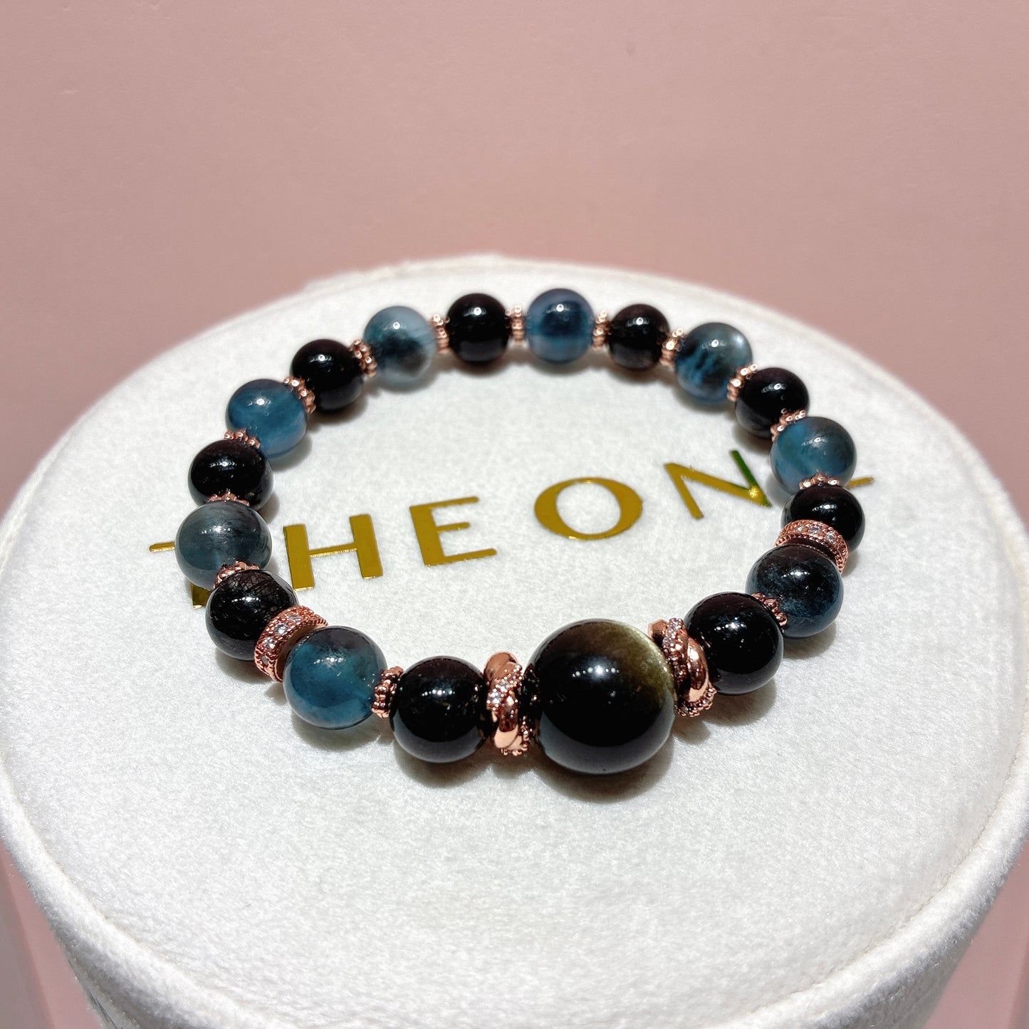 精品*魔鬼海藍寶 x 黑髮晶