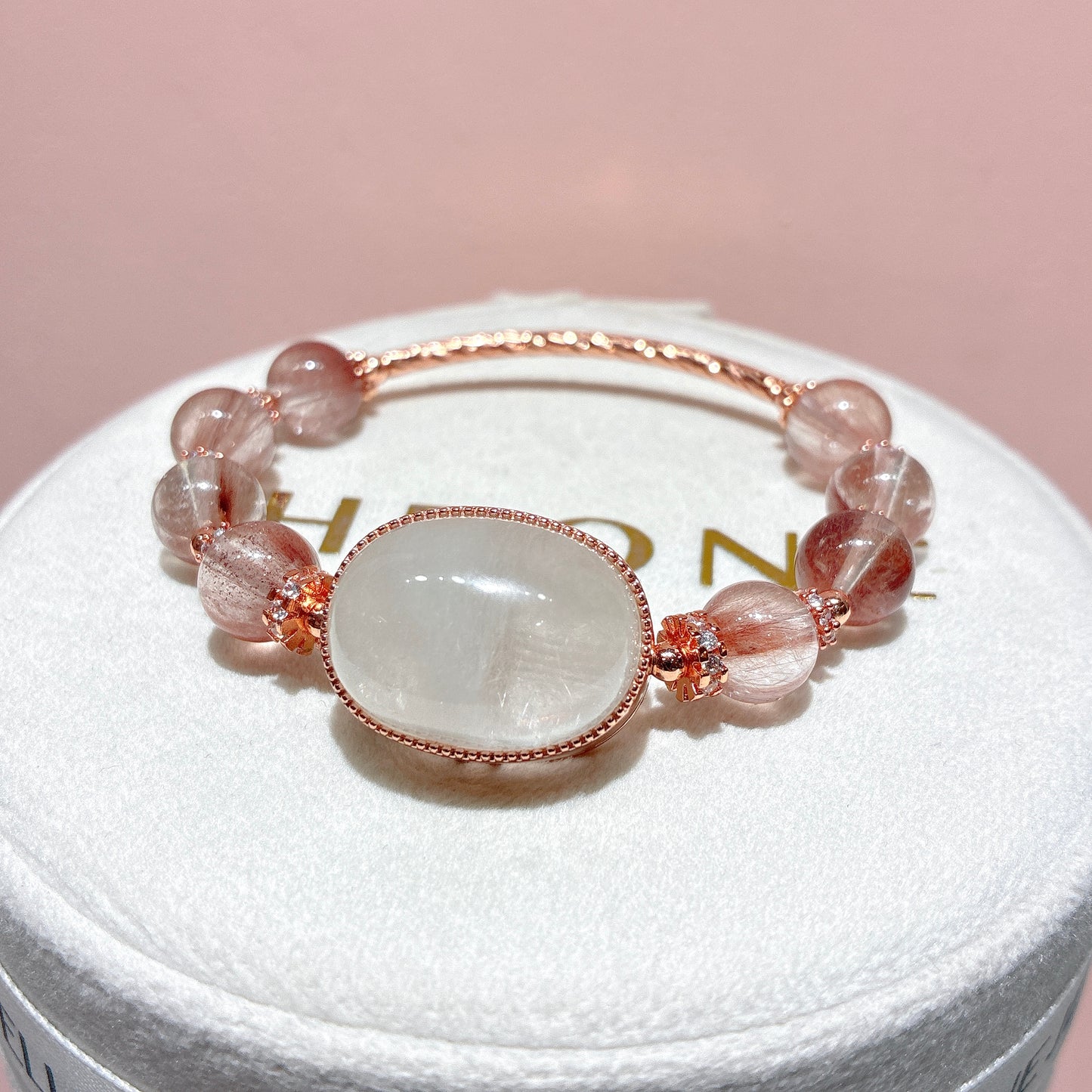 精品*粉兔毛 x 白兔毛