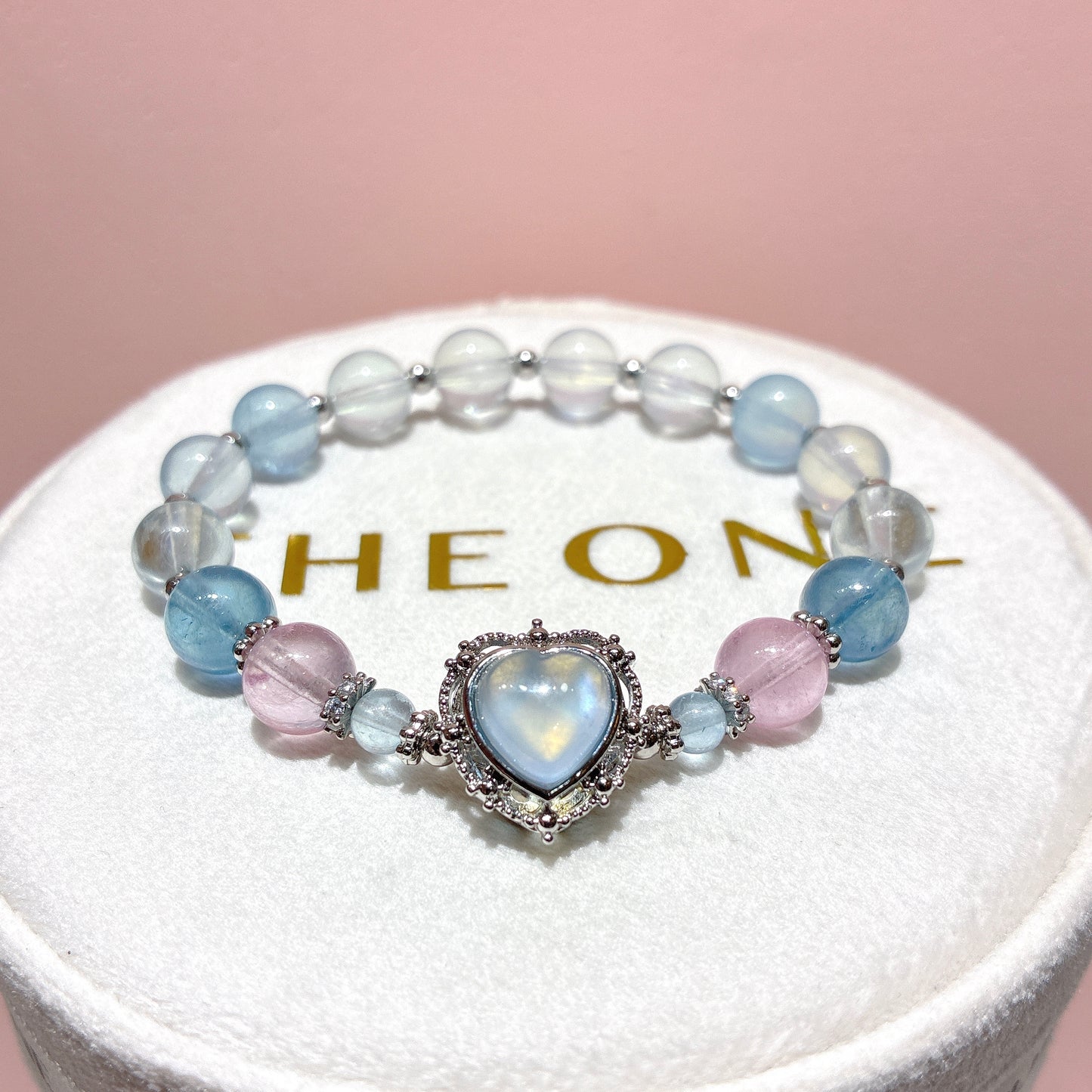 精品*冰種摩根石 x 海藍寶