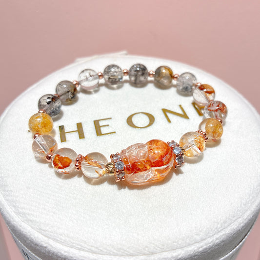 頂級* 膠花閃靈鑽 x 膠花貔貅