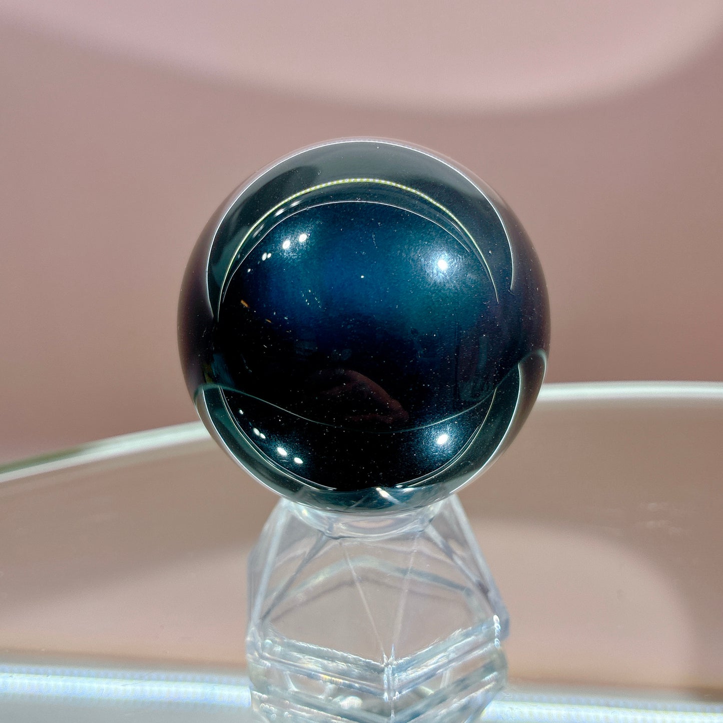 彩曜石水晶球 49.2mm