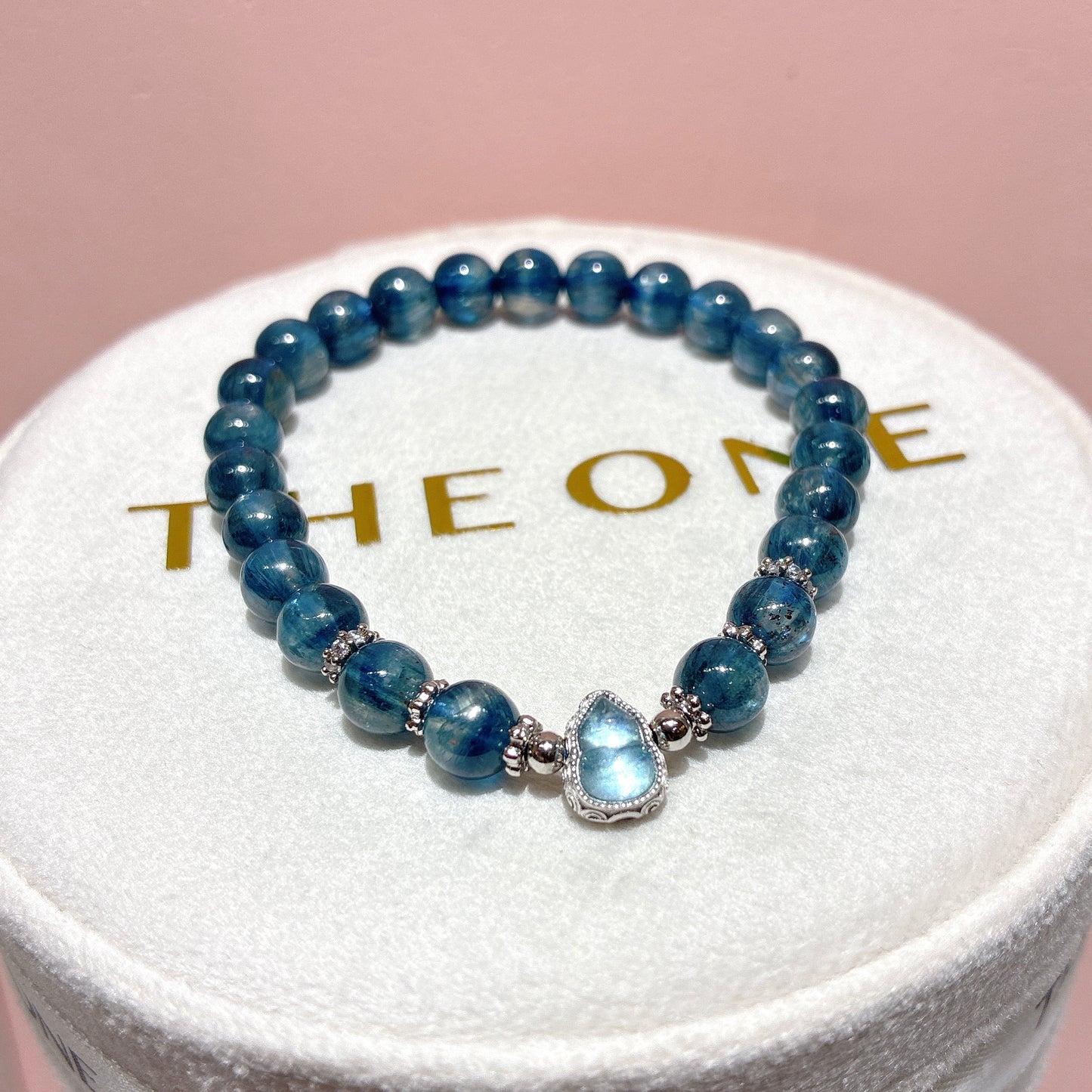 藍晶石共生赤鐵礦 x 海藍寶葫蘆