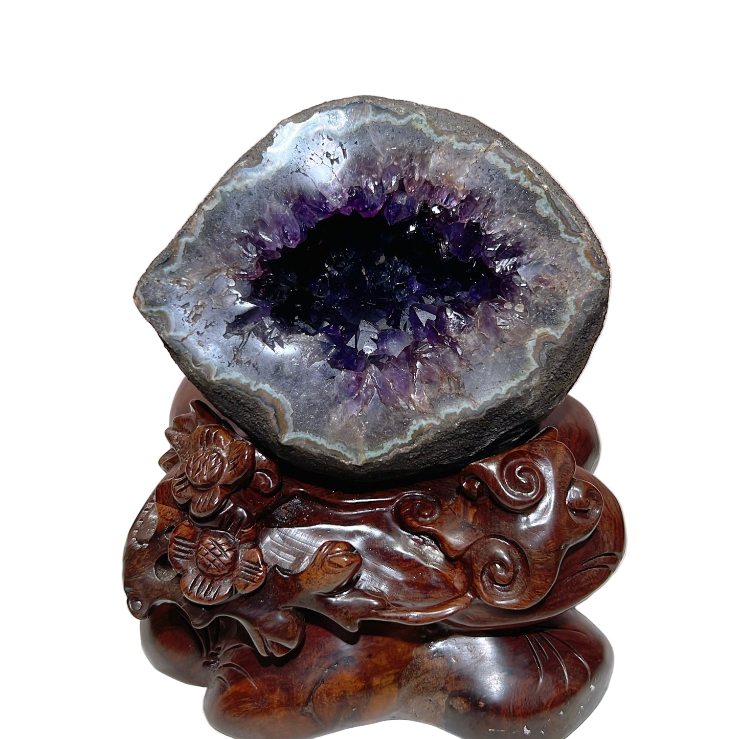 頂級*烏拉圭 紫晶洞