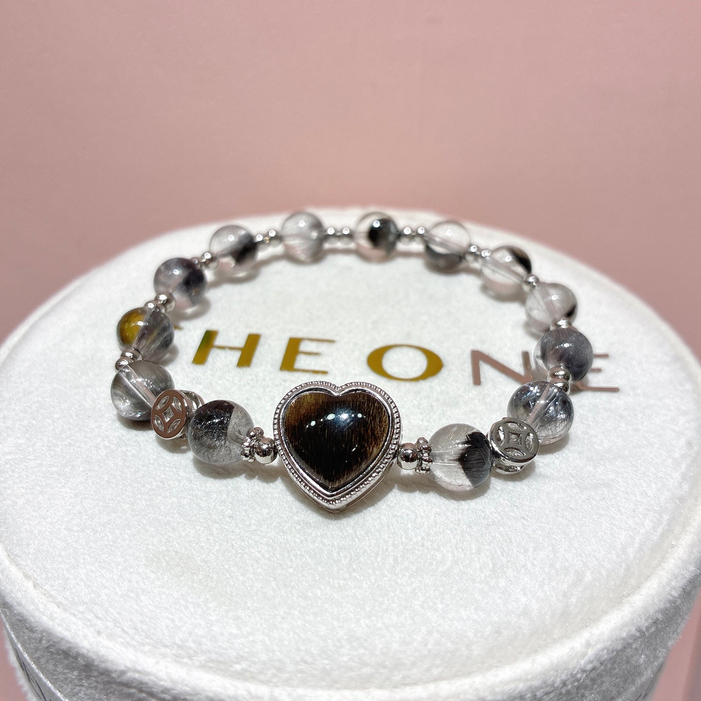 頂級*黑銀鈦 x 黑金太陽石