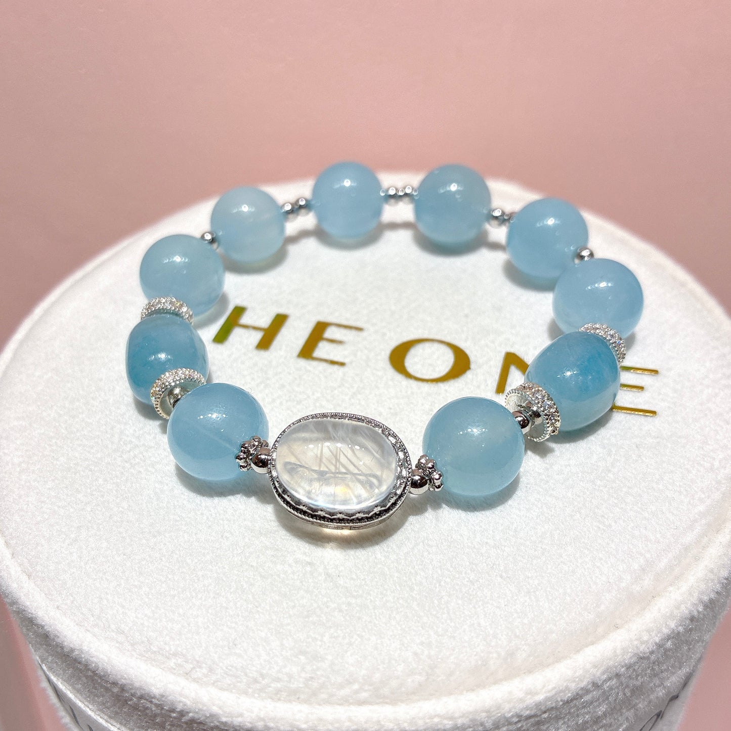 精品*海藍寶 x 藍針石