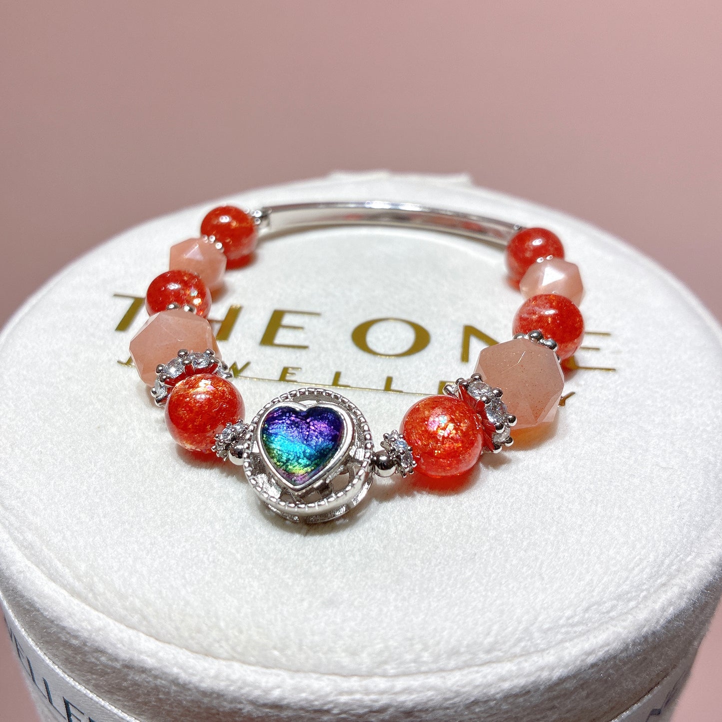 精品*金草莓太陽石 x 瑞典天鐵