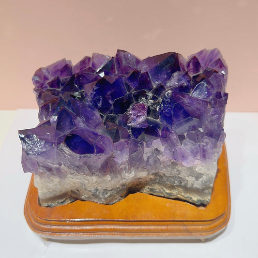 Top grade Uruguayan amethyst slab