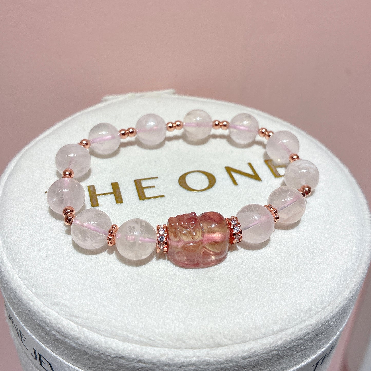 精品*粉幽靈 x 螢石貔貅