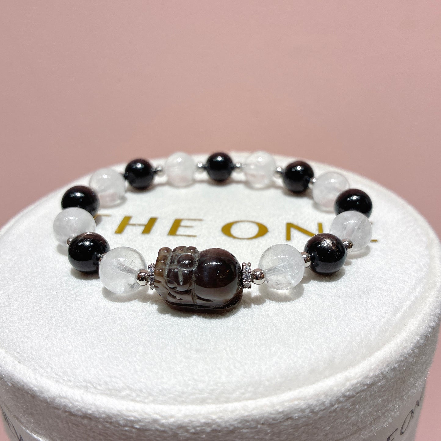 精品*金運石 x 黑金太陽貔貅