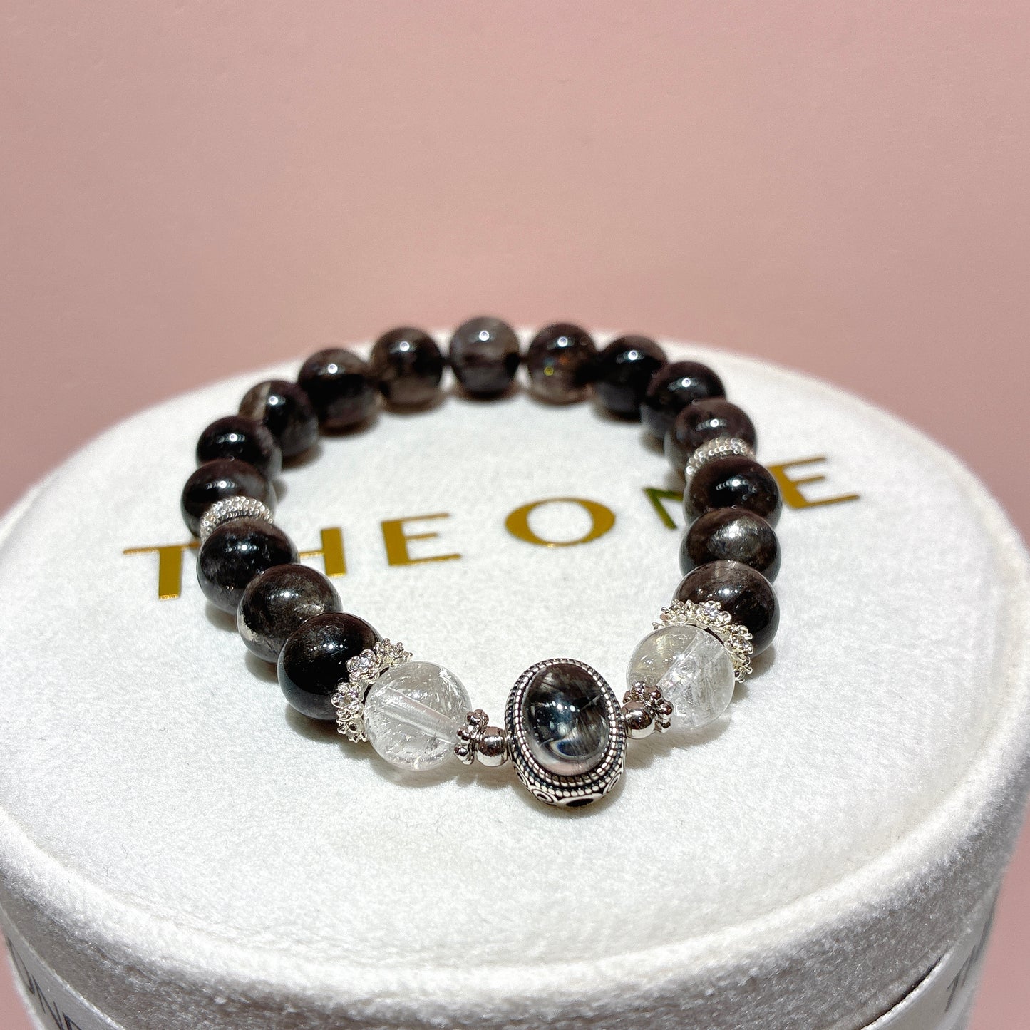 頂級*黑閃靈鑽 x 銀鈦晶