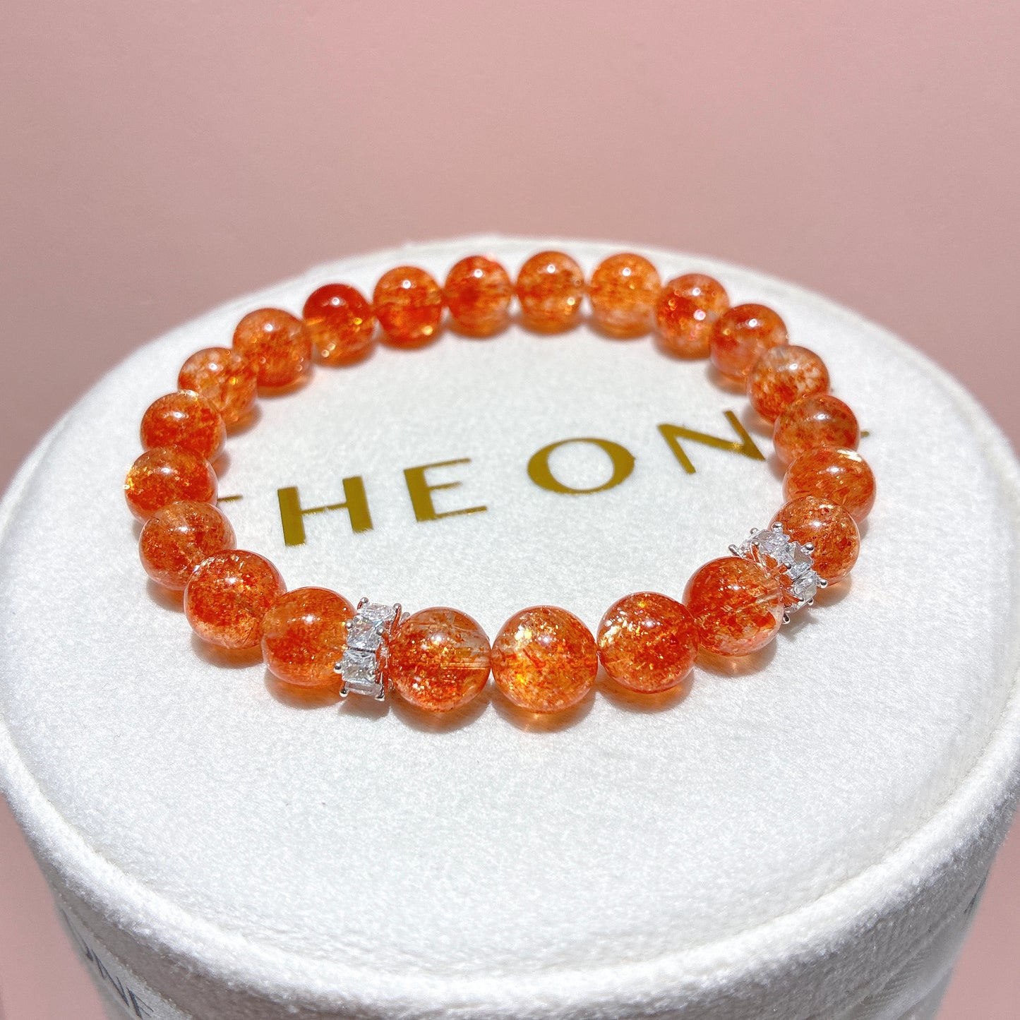 頂級*金草莓太陽石 8.4mm