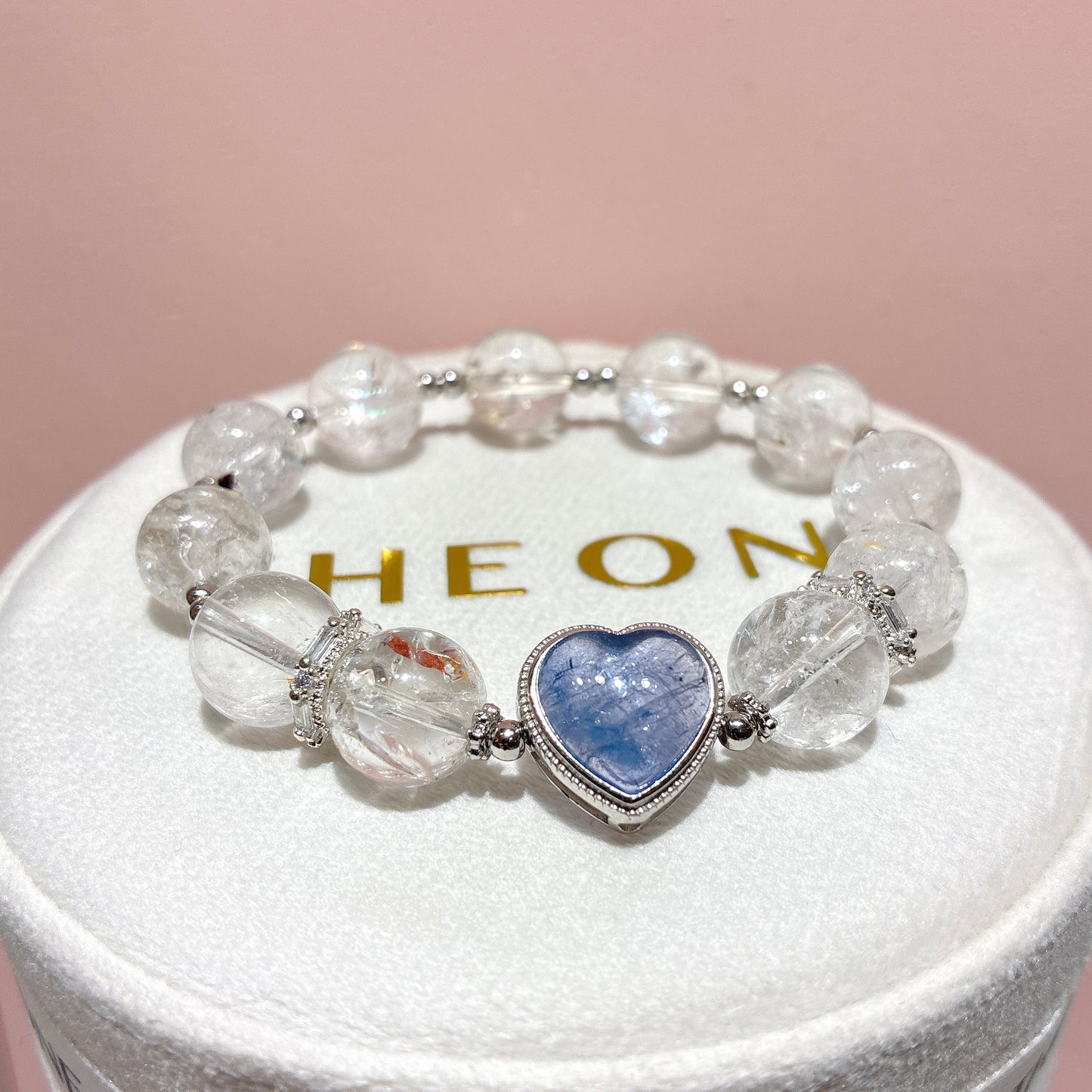 精品*白閃靈鑽 x 坦桑石