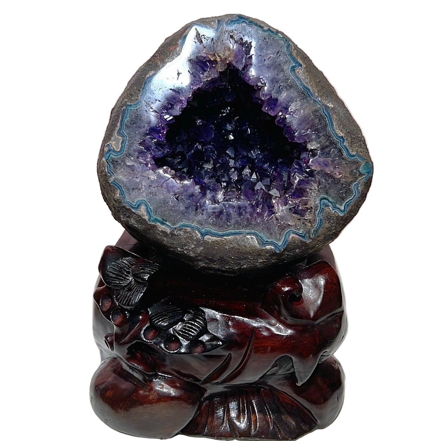 頂級*烏拉圭 紫晶洞