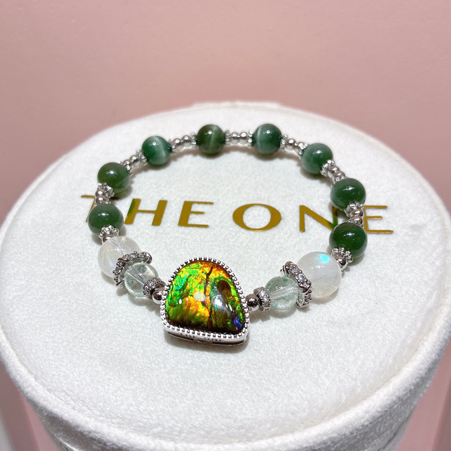 精品*綠透輝 x 斑彩石