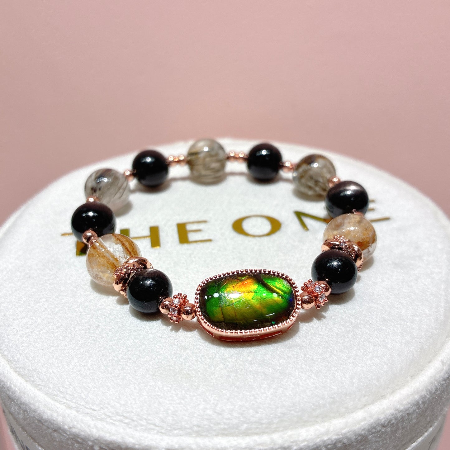 精品*金運石 x 斑彩石