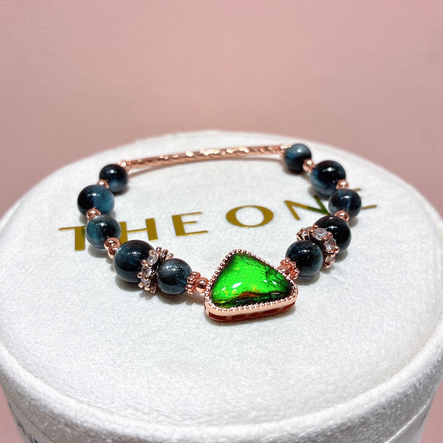 頂級*魔鬼海藍寶 x 斑彩石