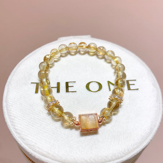 Boutique*Gold Titanium Crystal x Yellow Super Seven