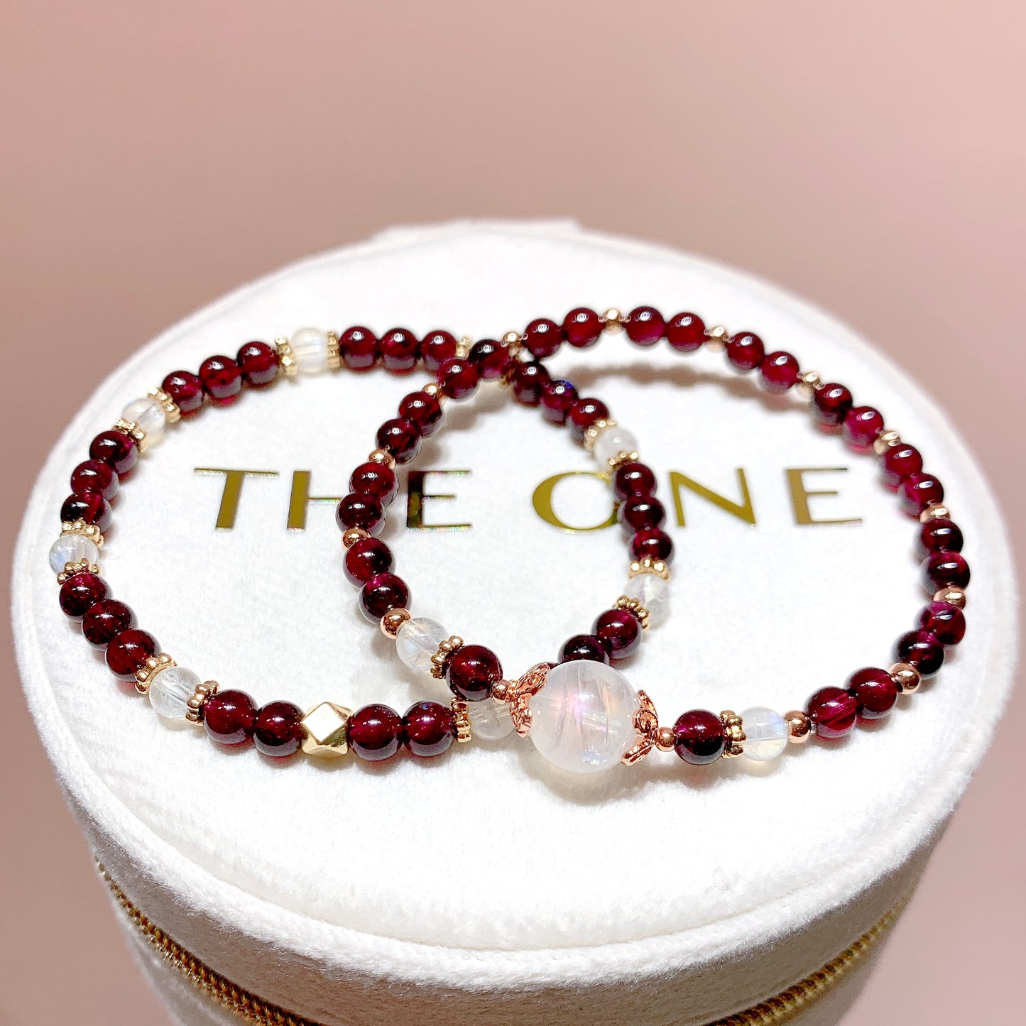 Boutique*Purple Teeth Black Double Circle