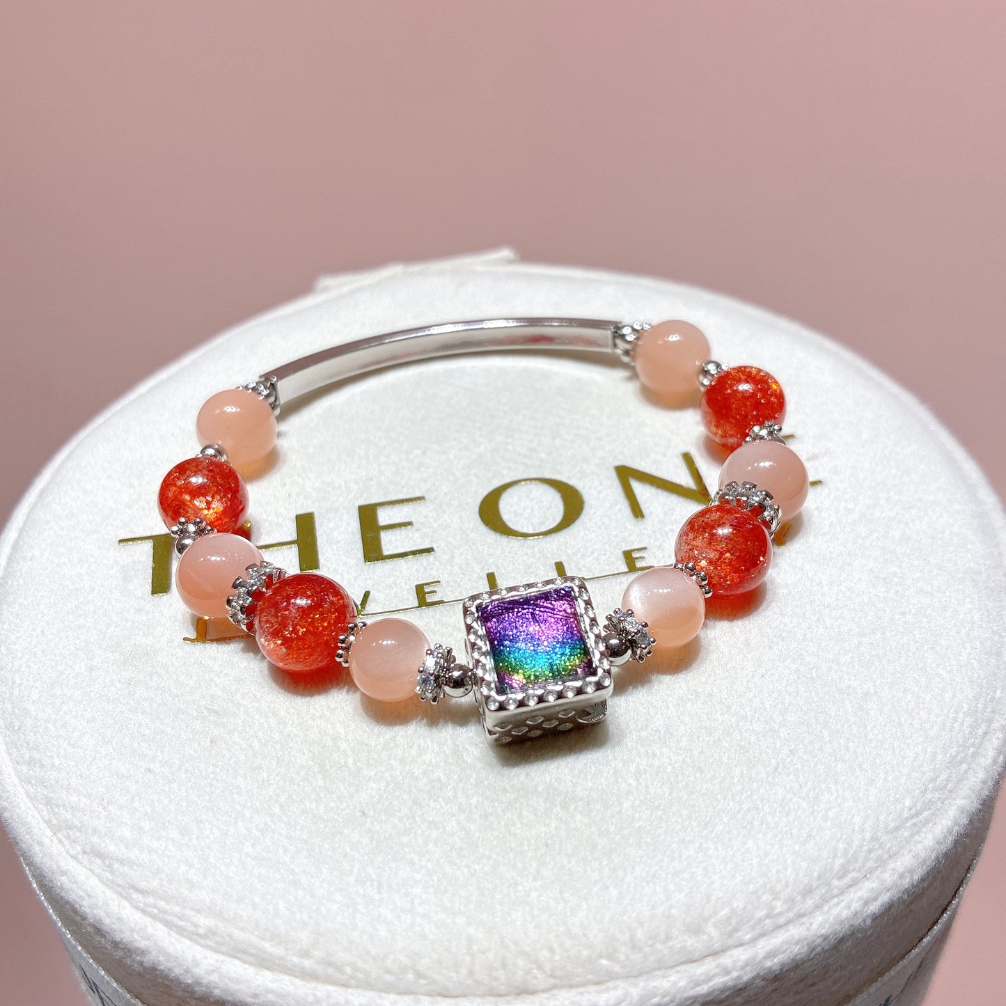 精品*金草莓太陽石 x 瑞典天鐵