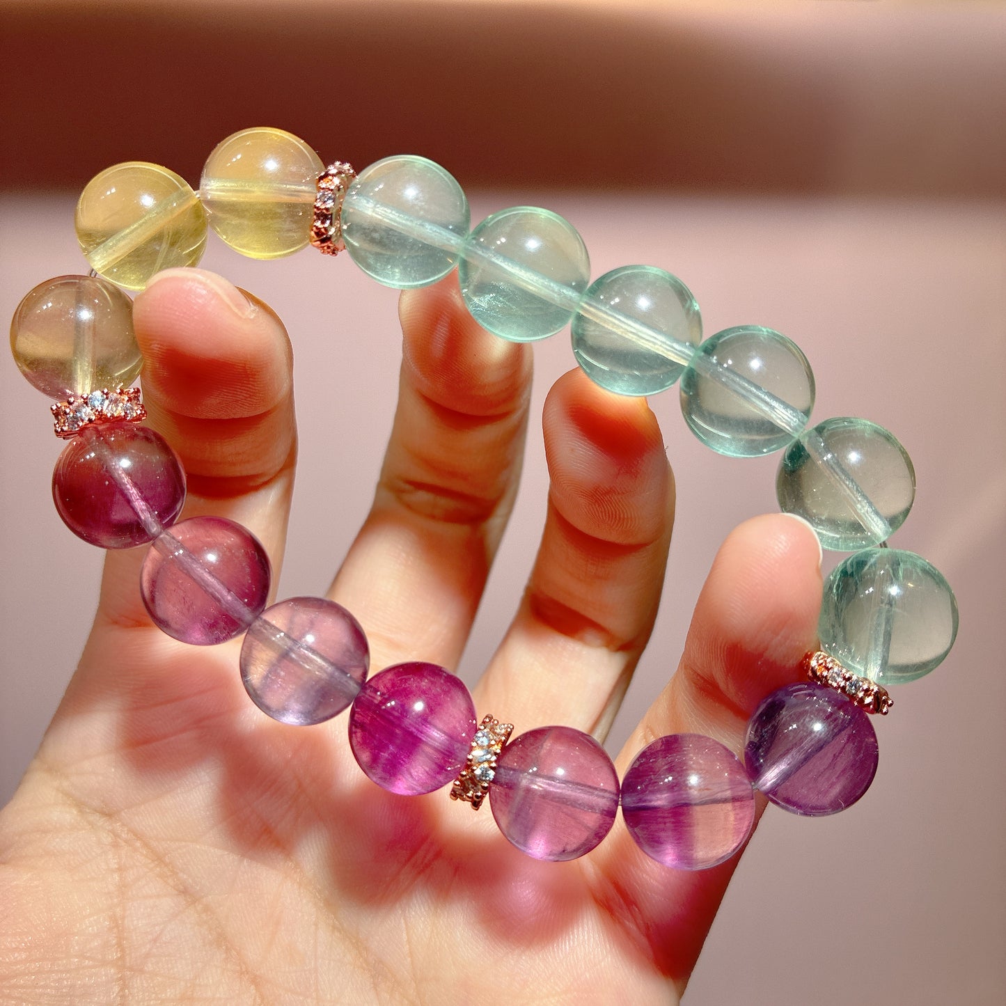 頂級*彩螢石 12mm