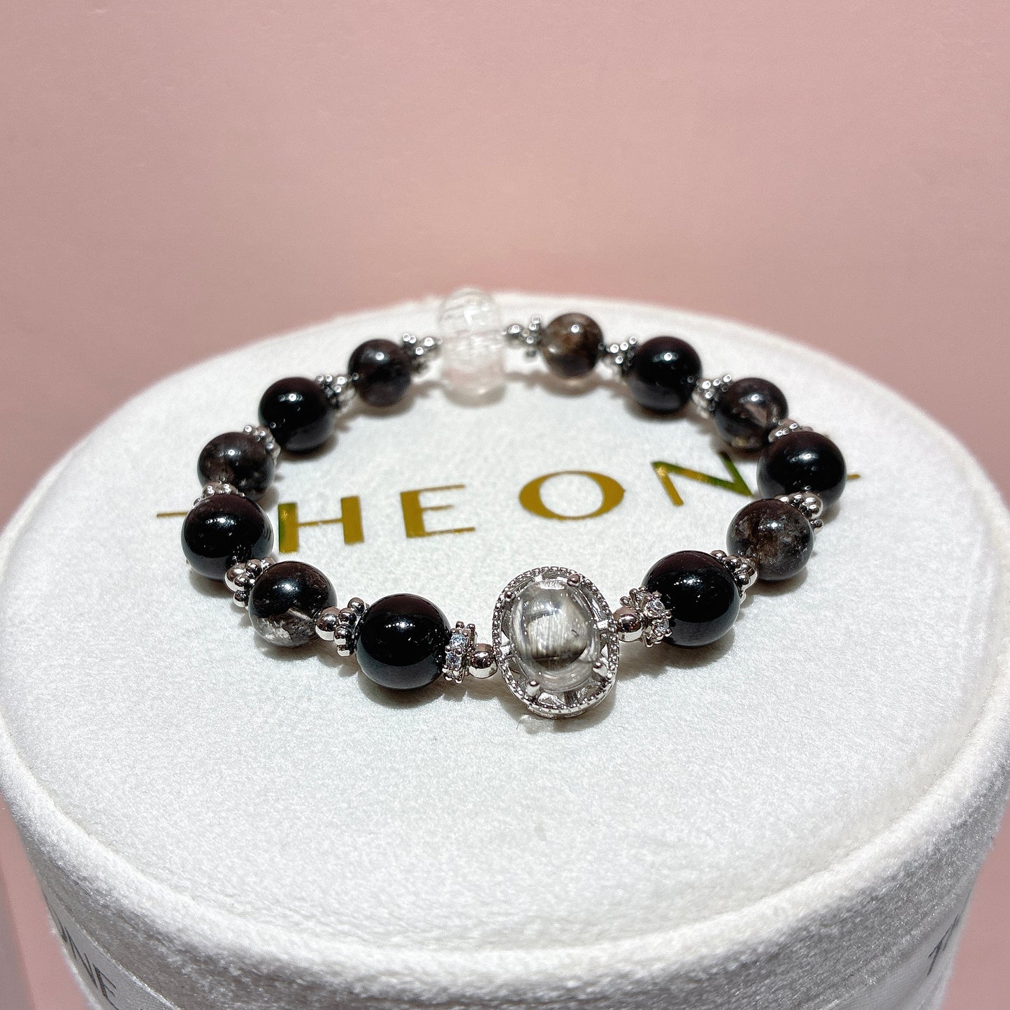 頂級*黑閃靈鑽 x 銀鈦晶