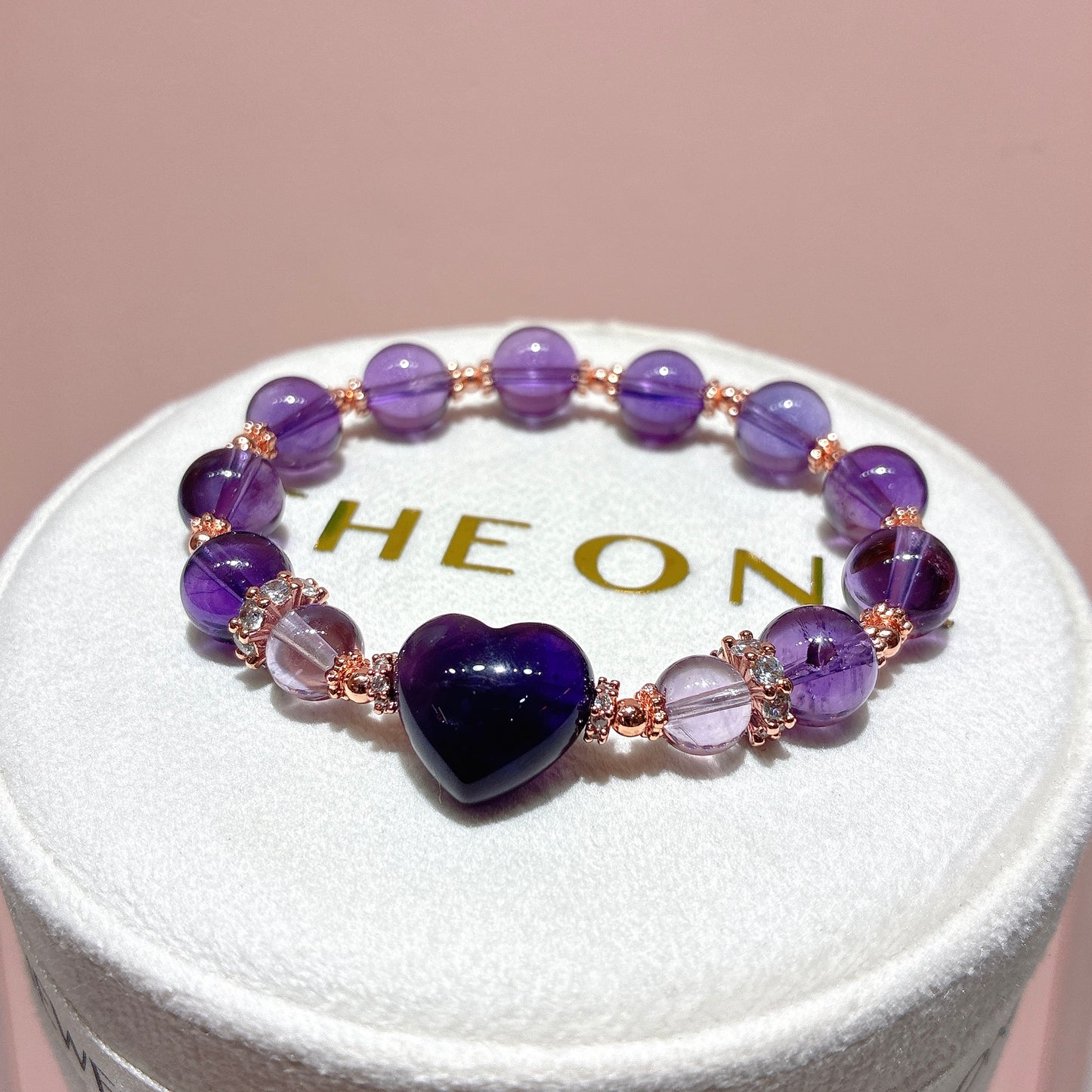 精品*紫水晶 x 紫晶愛心