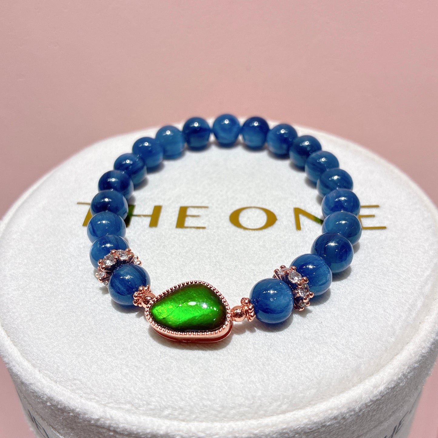 頂級*藍晶石 x 斑彩石