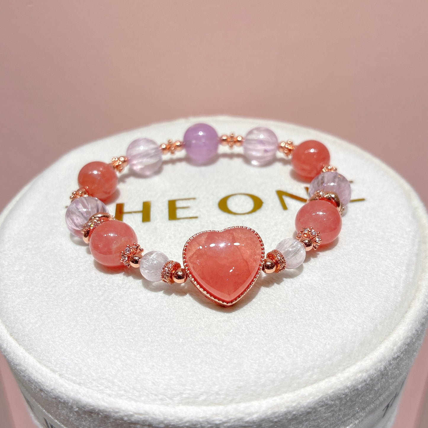 頂級*冰種紅紋石 x 紫鋰輝