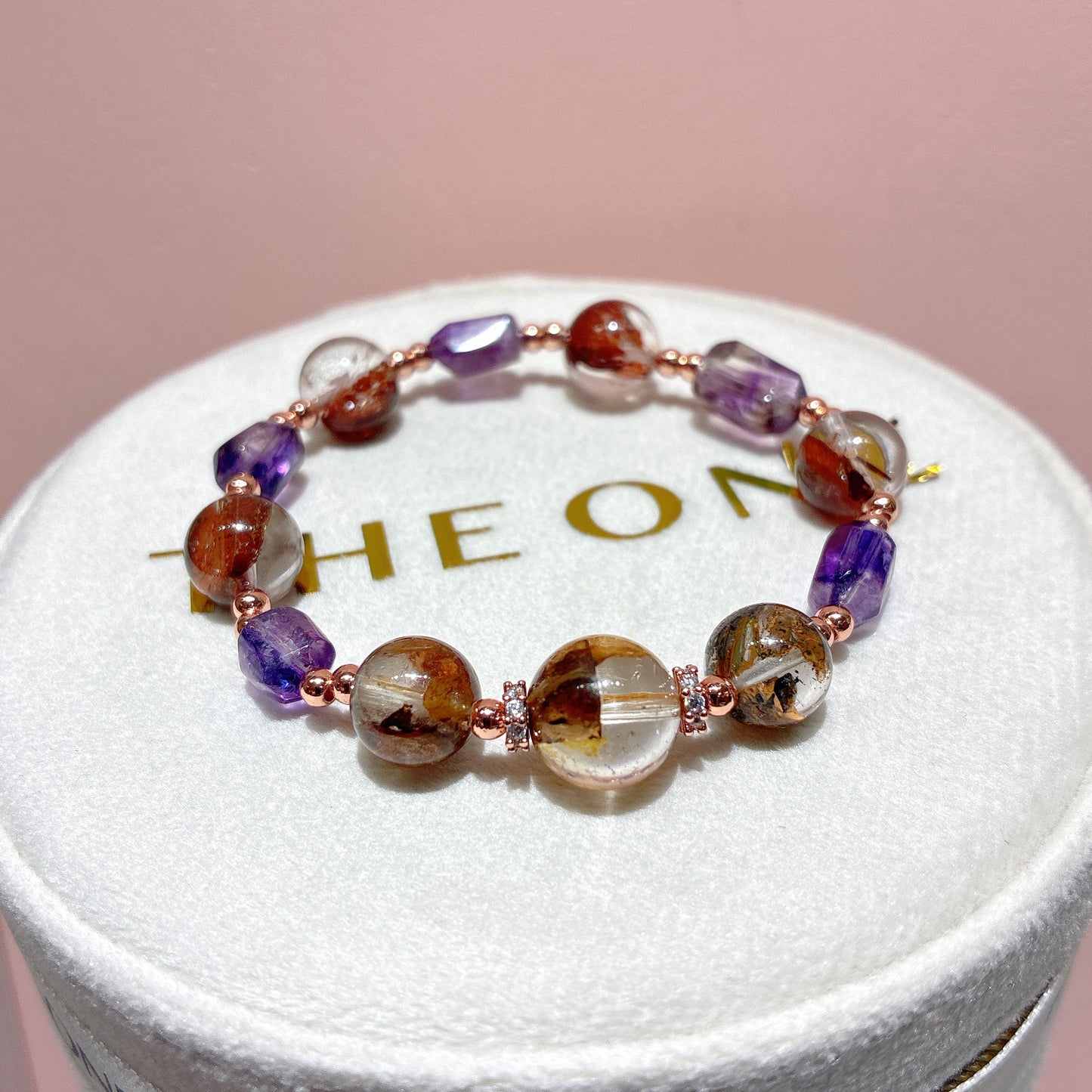 頂級*紅泥骸骨閃靈鑽 x 紫超級七