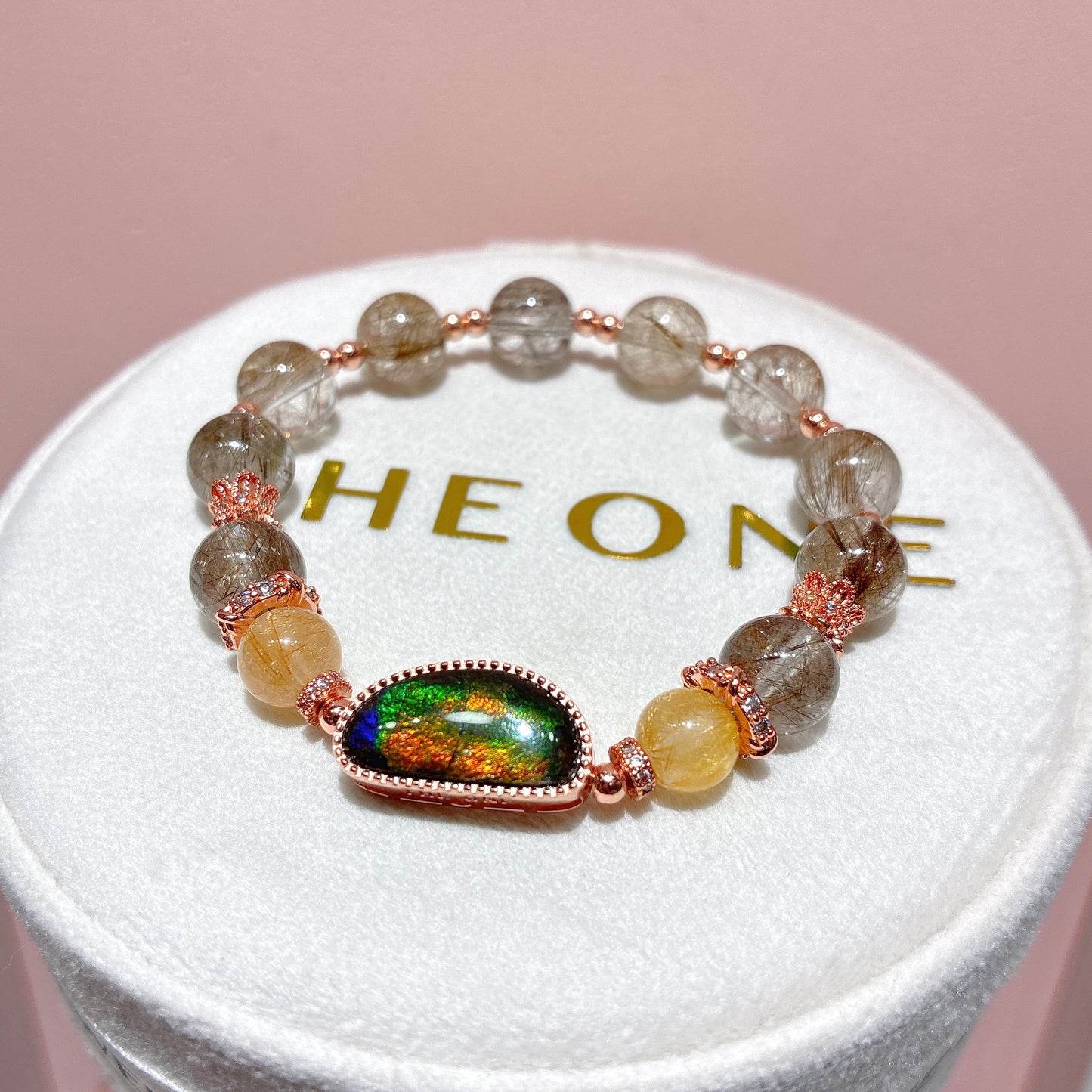 精品*魔鬼髮 x 斑彩石