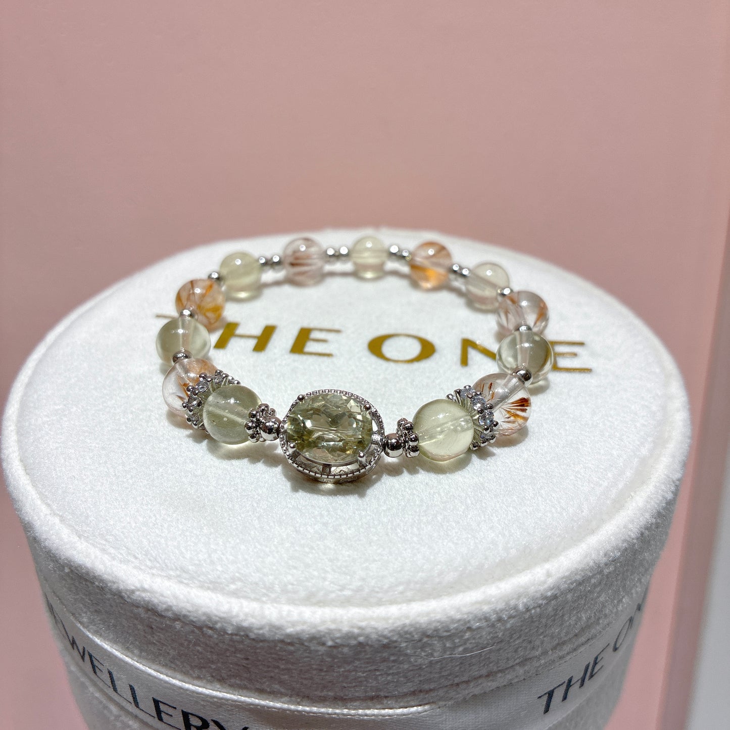 精品*羽毛鈦晶 x 黃金隕石