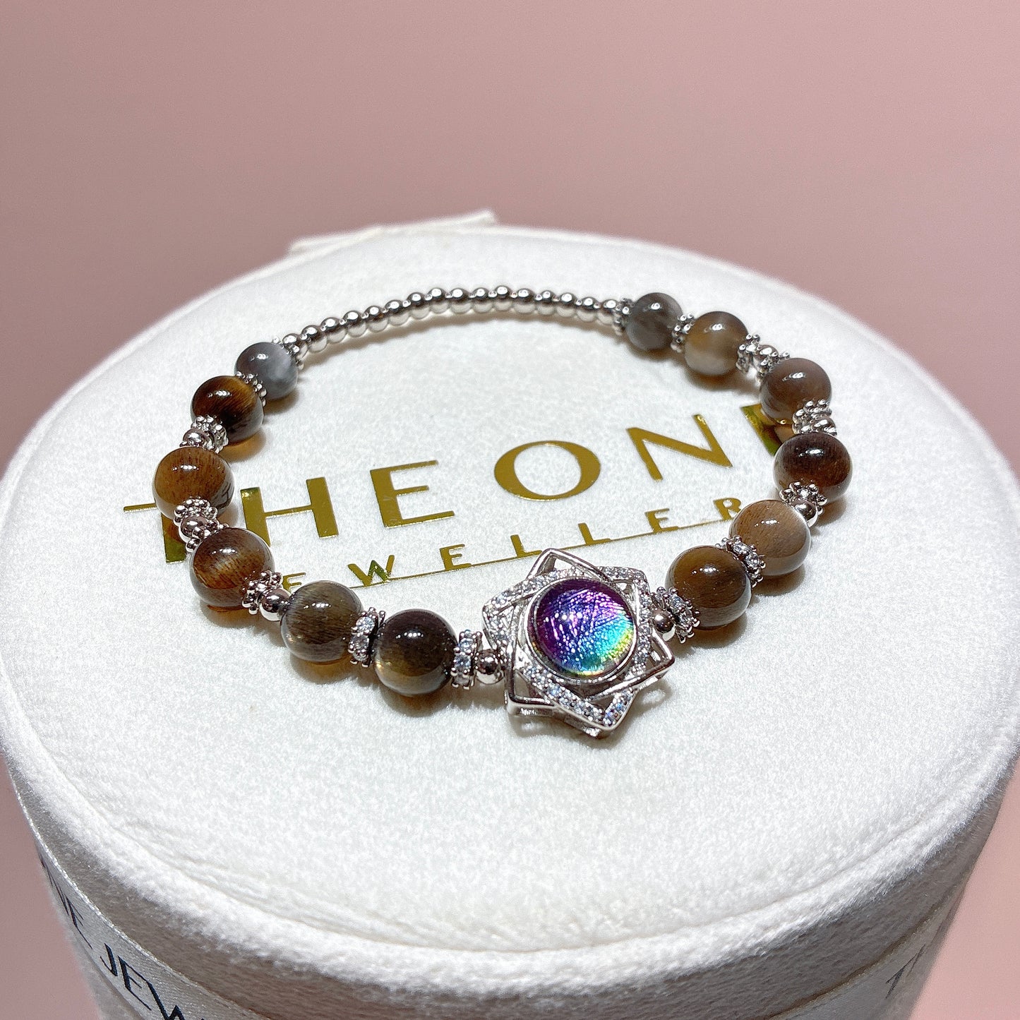 精品*黑金太陽石 x 瑞典天鐵