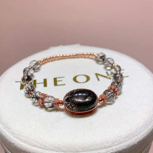 精品*黑髮晶 x 黑閃靈鑽