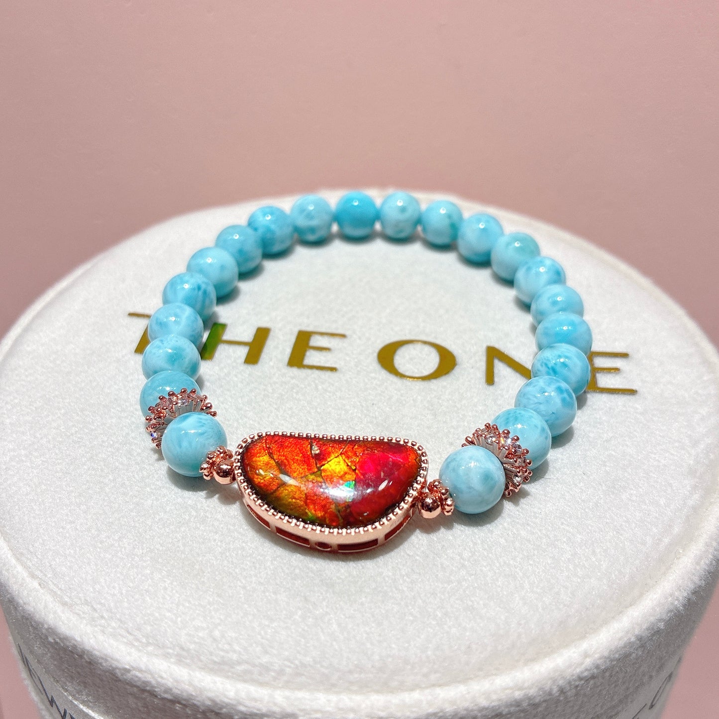 精品*拉利瑪 x 斑彩石